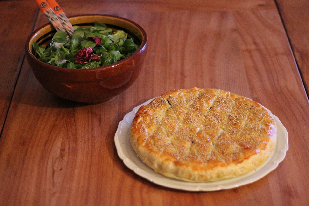 La tourte aux épinards